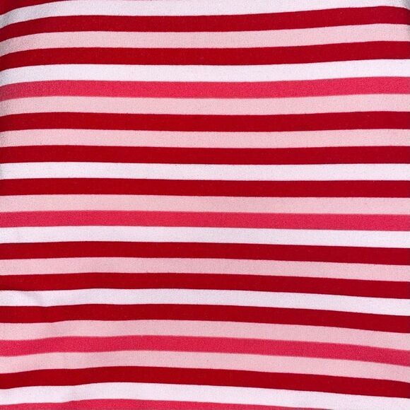 RED-PINK-WHITE Striped Jogger Style Leisure Pants Women Size Small - Picture 3 of 4